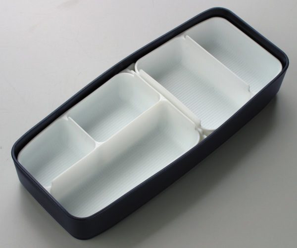Skater Shogaro Tight Lunch Box 2-stage 900ml Modern + Modern Plus - Image 2