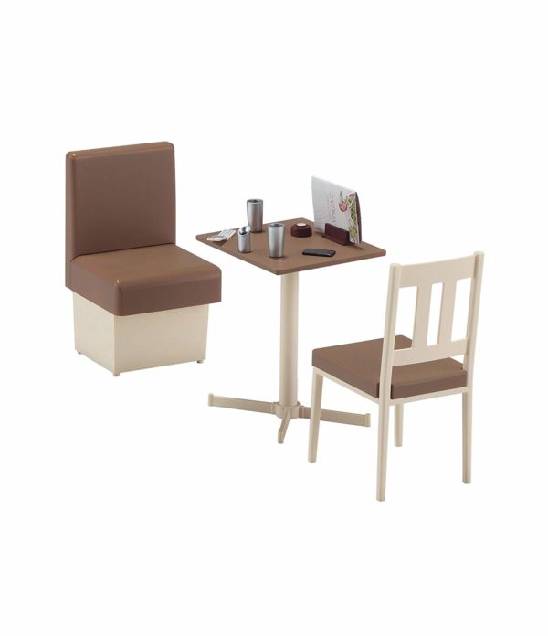 Hasegawa 62007 1/12 Family Restaurant Table/Chair, 62007