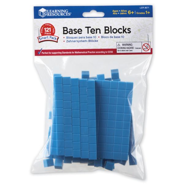 Learning Resources Base Ten Blocks Smart Pack
