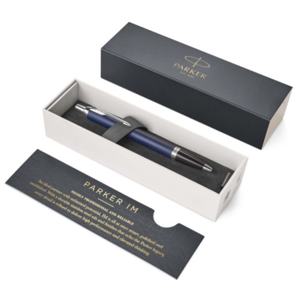 PARKER Parker IM ballpoint pen blue 1975640 - Image 3