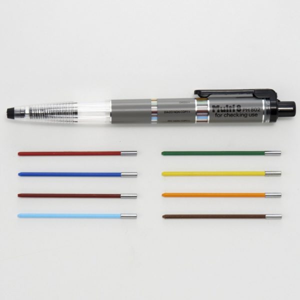 Pentel Pencil Lead Holder and Lead Set, Multi 8 Set (PH802ST) - Image 3