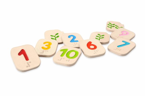 PLANTOYS 5654 Braille number 1-10