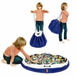 Toy storage bag Swoop Bag Original Toy Storage Bag + Playmat, BLUE ?Parallel import in the United States?