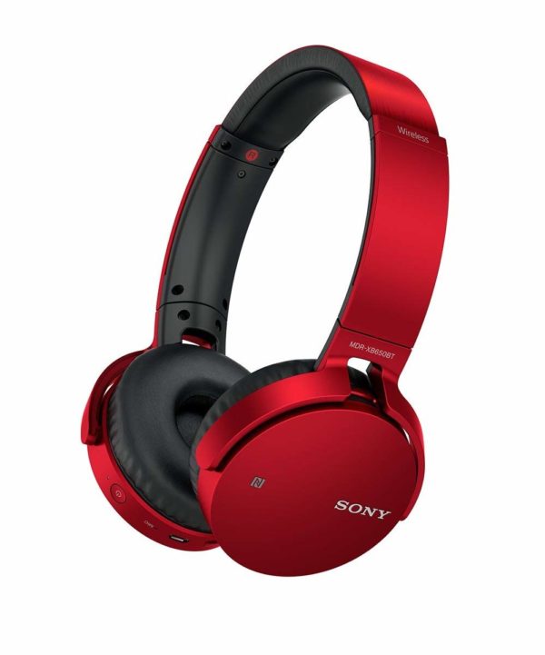 Sony MDR-XB650BT Red Extra Bass Bluetooth (Japan Import-No Warranty)
