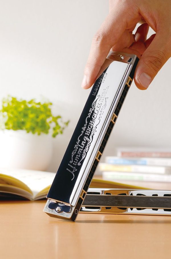 SUZUKI Suzuki 21 hole double sound harmonica Suzuki high class Haming SU - 21 W C tone - Image 9