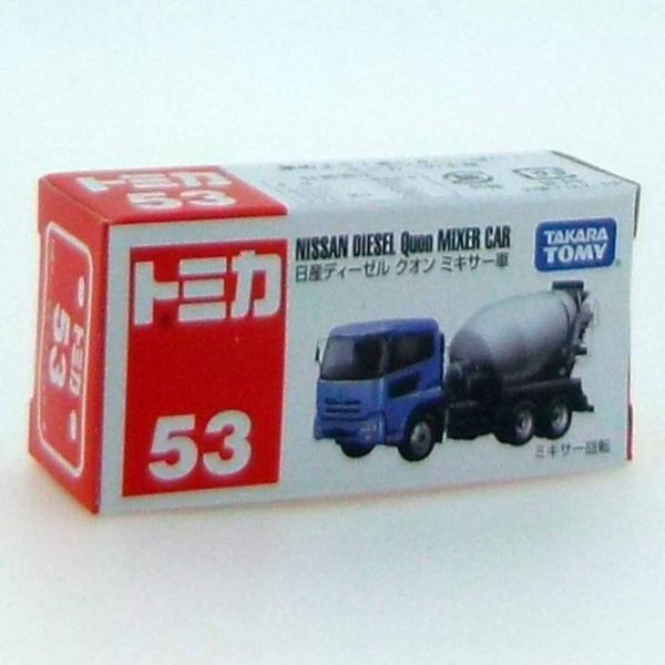 Tomica No. 053 Nissan Diesel Quon Mixer Cars - Image 2