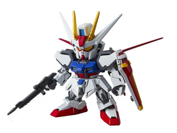 SD Gundam EX Standard Mobile Suit Gundam SEED Yale Strike Gundam Coded Modeled Plastic Model