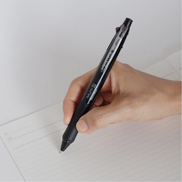 UNI Pencil Co., Ltd. multi-function pen Uni multi Five 4 & 1 black MSE55001P.24 PP bag input - Image 4