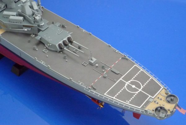 Tamiya 1/350 Ship Series No. 29 US Navy Battleship BB-63 Missouri 1991 Specification Plastic Model 78029 - Image 6