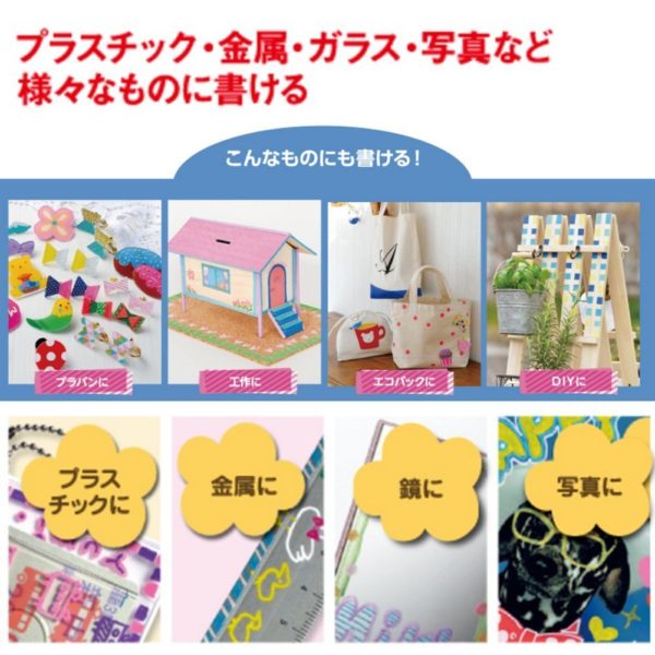 Mitsubishi Pencil Water Pen Poska Extra Fine Color PC1M7C - Image 5