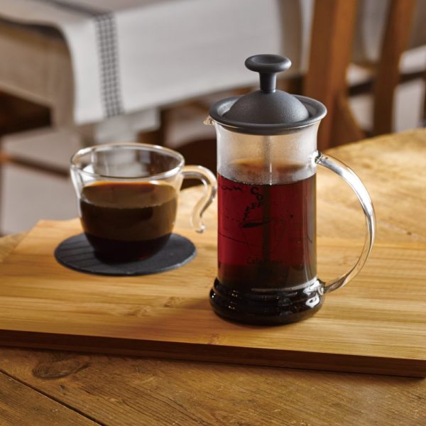 Hario CPSS-2TB Cafépress Slim Coffee and Tea Press, 240ml, Black - Image 2