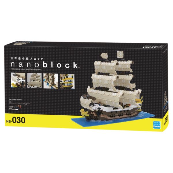 Nano-block sail boat NB-030 - Image 2