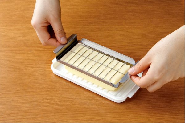 Skater Stainless steel cutter type butter case with butter knife Made in Japan BTG 2 DX - Image 3