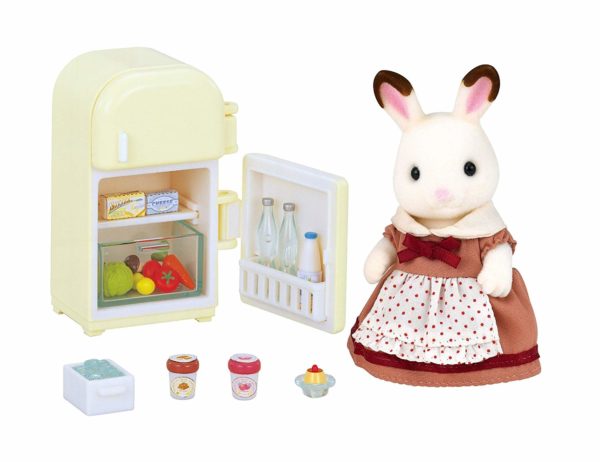 Mom and furniture set of Sylvanian Families dolls and furniture set chocolate rabbit DF-08 - Image 2