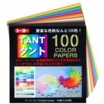 Toyo Origami Tanto Color Paper 15 cm square 100 colors 100 sheets 007200