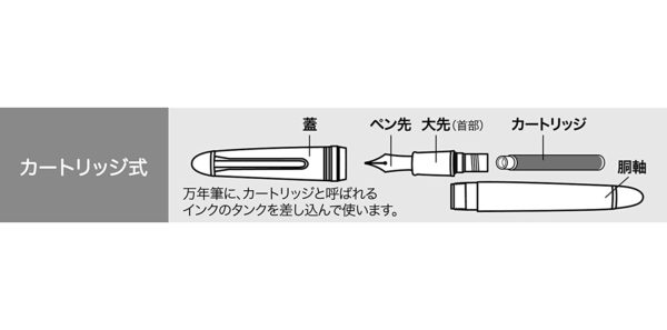Sailor pen fountain pen LECRCLE stone color pearl Medium fine 11-0311-310 - Image 2