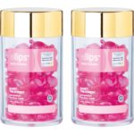 [2 piece set] Ellips Ellips [domestic regular item] 50 pieces of hair vitamin × 2 pieces Hair treatment not washed away (pink)