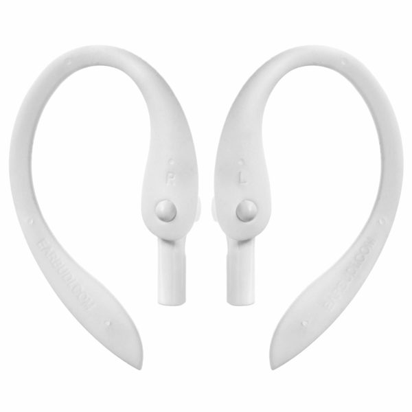 NEW - EARBUDI FLEX - Clips on and off Your Apple iPhone 5 and iPhone 6 EarPods and Bends for Amazing Flexible Hold on your Ear (White)