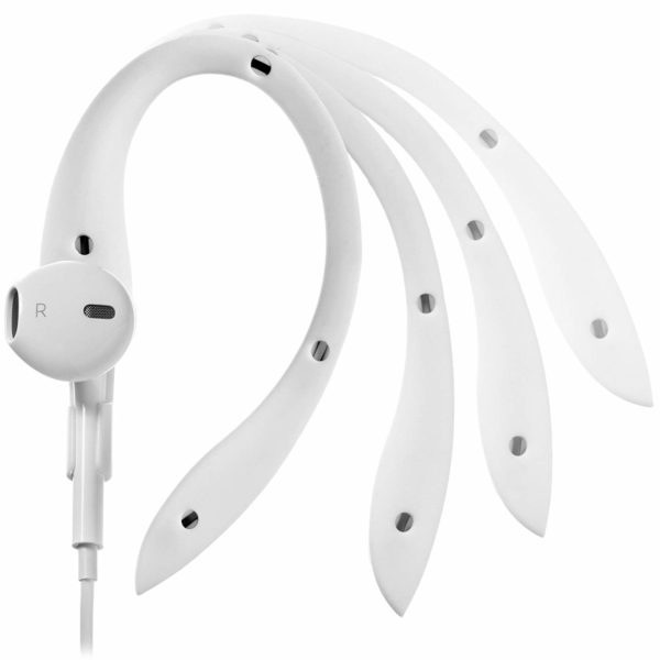 NEW - EARBUDI FLEX - Clips on and off Your Apple iPhone 5 and iPhone 6 EarPods and Bends for Amazing Flexible Hold on your Ear (White) - Image 4