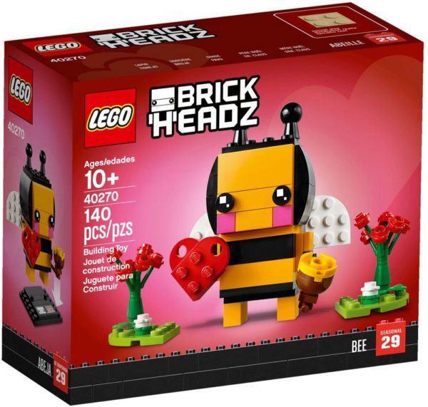 LEGO BrickHeadz Valentine's Bee Lego Brick Heads Valentine's Bee 40270