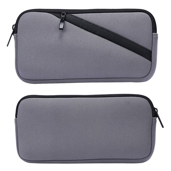 For Texas Instruments TI-Nspire CX / Nspire CX CAS TI-30XS / TI-36X Pro / TI-84 Plus CE Graphing Calculator Soft Carrying Case Travel Bag Protective Pouch Box -Extra Room for Accessories (Soft Gray) - Image 5