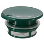 Hario watering tea pot MD - 10 DG lid with tea leaves packing F - MD - 10 DG