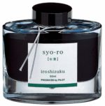 Pilot Iroshizuku Fountain Pen Ink - 50 ml Bottle - Syo-ro Pine Tree Dew (Gray Turquoise) (japan import)