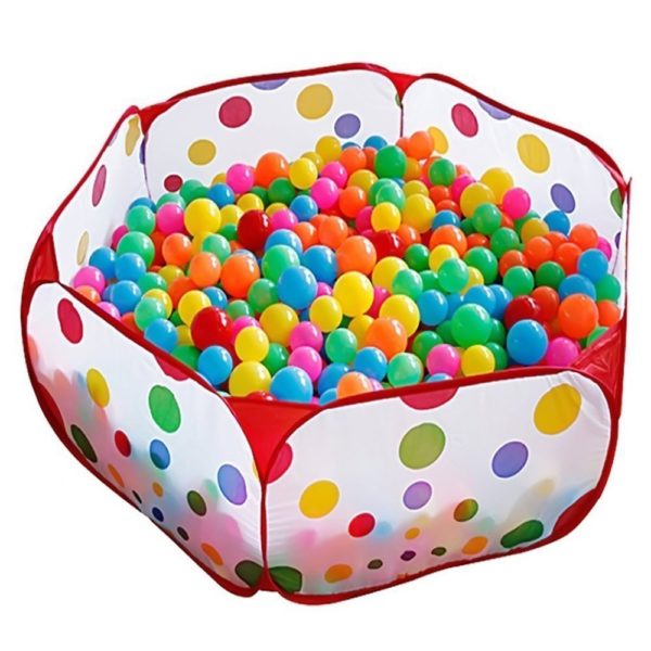 KUUQA Hexagon ball pool Children's tent Chick toy Child toys Best gift 100 * 50 * 37 cm color mixture