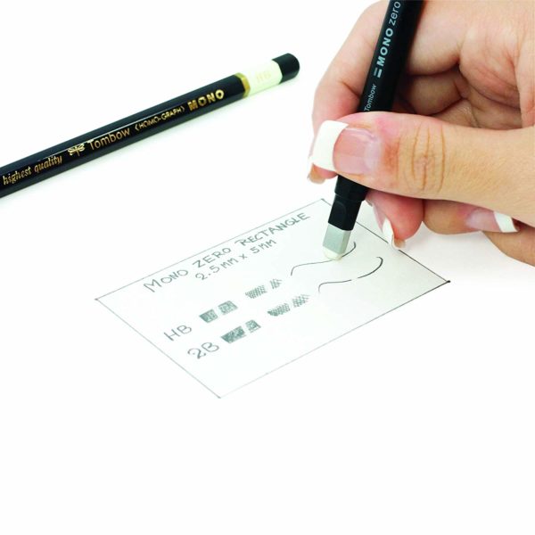 Dragonfly pencil holder type eraser monozero square type EH - KUS 11 black - Image 5