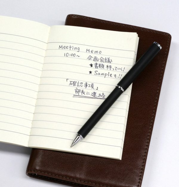 Zebra SL-F1 Mini Ballpoint Pen, 0.7 mm, Silver Body, Black Ink (BA55-S) - Image 4