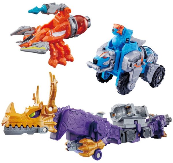 Cosmos Squadron Kyurenger Kusuma Union 02, 10, 11 DX Ryu Tei Set - Image 2