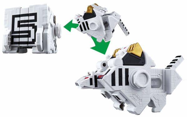 Bandai Doubutsu Sentai Zyuohger Zyuoh Cube 5 Doubutsu Gattai DX Cube Tiger - Image 7