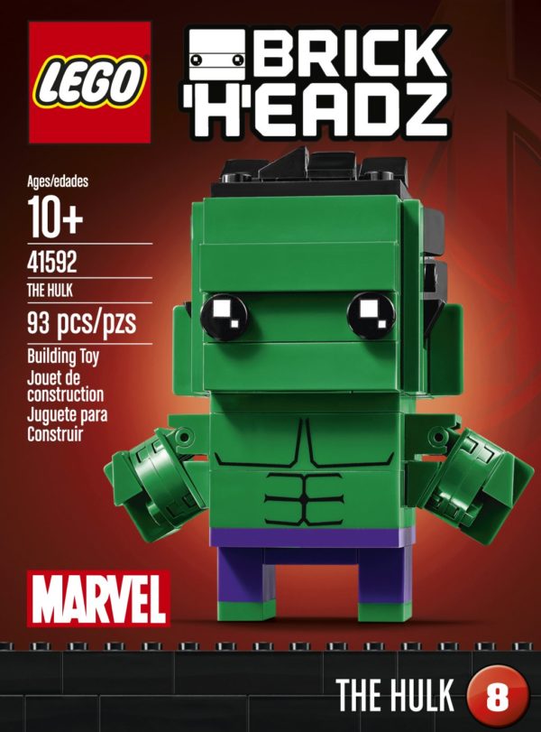 LEGO BrickHeadz The Hulk 41592 Building Kit - Image 2