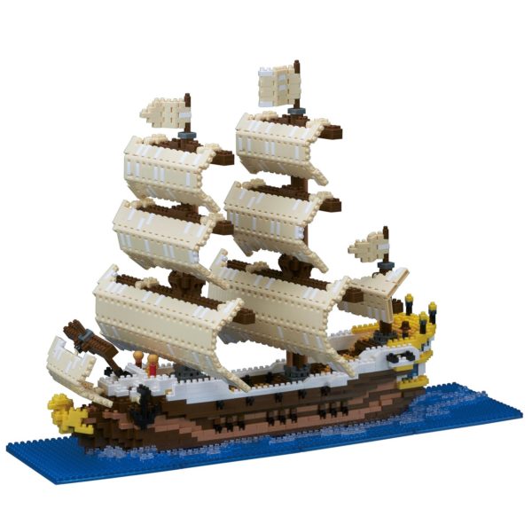 Nano-block sail boat NB-030