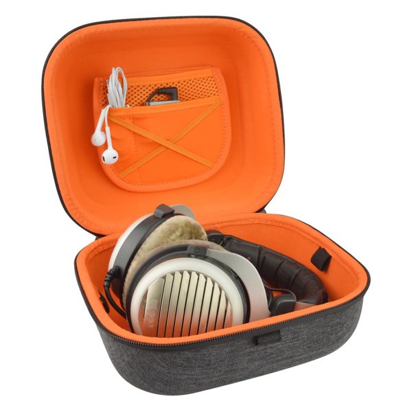 Sennheiser HD 700, HD 650, HD 600, HD 380, PX C 450, PC 163 D, Beats Studio There is room to house carrying cases / bags, cables, AMPs, parts and accessories / Headphone Full Size Hard Carrying Case - Image 4