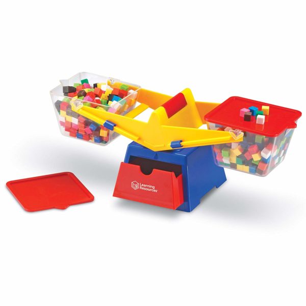 Mathematics teaching material bucket balance scale Scale Primary Bucket Balance LER 1521 - Image 4