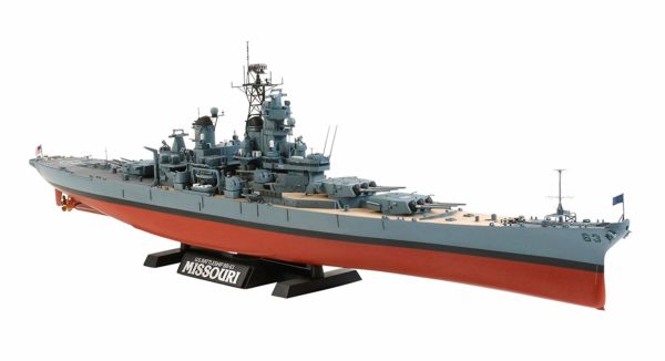 Tamiya 1/350 Ship Series No. 29 US Navy Battleship BB-63 Missouri 1991 Specification Plastic Model 78029