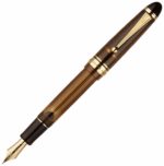 PILOT'CUSTOM 823 - Plunger Type/Transparent Brown' (nib : Medium)