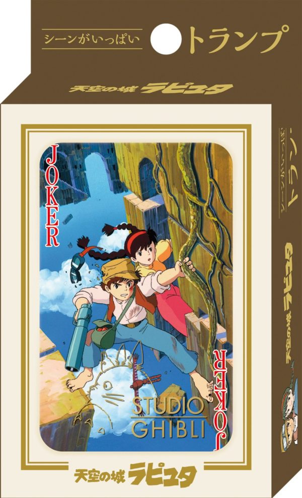 Studio Ghibli Playing Cards -Laputa castle in the sky by ensky