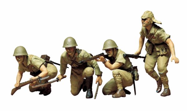 Tamiya 1/35 Military Miniature Series No. 90 Japanese Army Infantry Infantry Set Plastic Model 35090