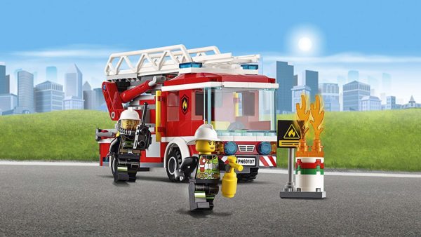 Lego City Fire Ladder Truck - Image 8
