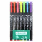 Zebra Optex Care fluorescent 7-color set WKCR1-7C (japan import)