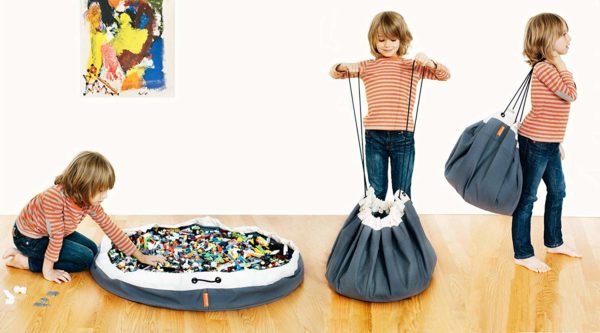 Toy storage bag Swoop Bag Original Toy Storage Bag + Playmat, BLUE ?Parallel import in the United States? - Image 6
