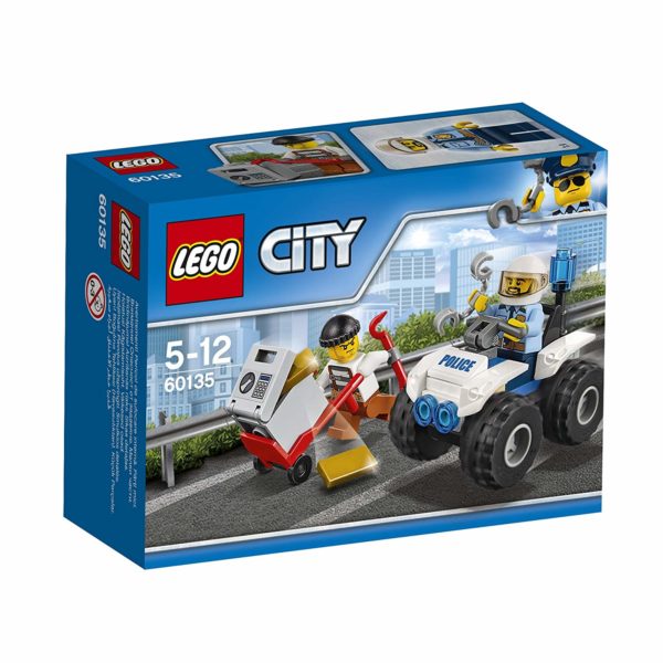 Lego (LEGO) City Drobe and Police 4 WD Buggy 60135