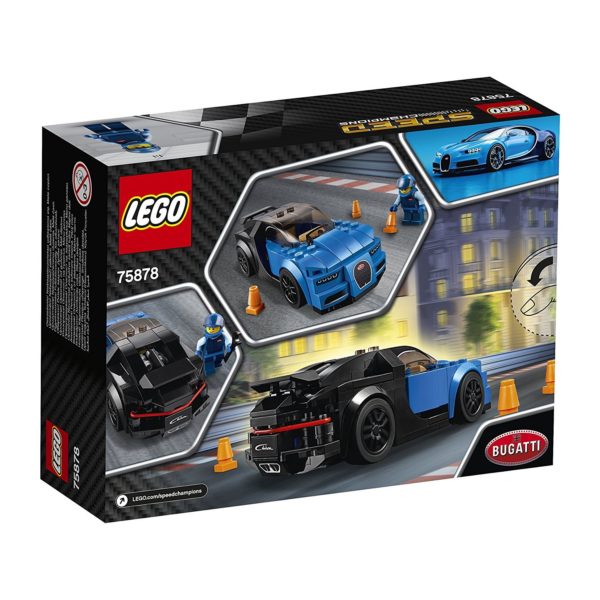 LEGO Speed Champions 6175244 Bugatti Chiron 75878, Multi - Image 8
