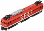 ?NEW? Train N gauge die cast scale model No. 66 EF - 81 electric locomotive