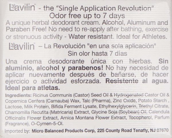 Lavilin Underarm Deodorant Cream - Image 3