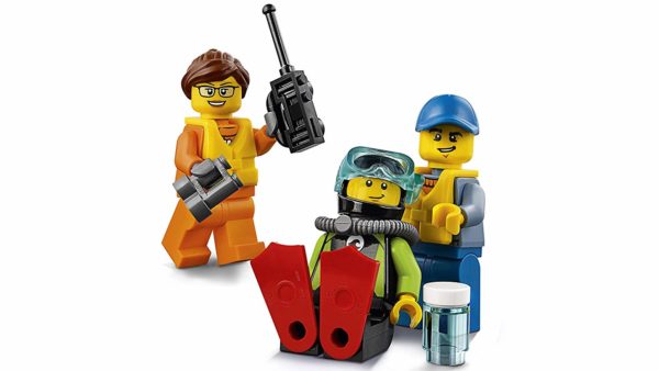 Lego (LEGO) City Ocean Rescue Boat and 4WD Carrier 60165 - Image 7