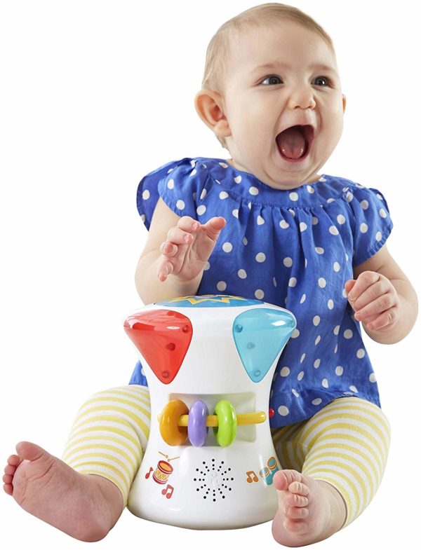 Fisher price colorful light & sound! 2 WAY finger play drum CFN 02 - Image 5