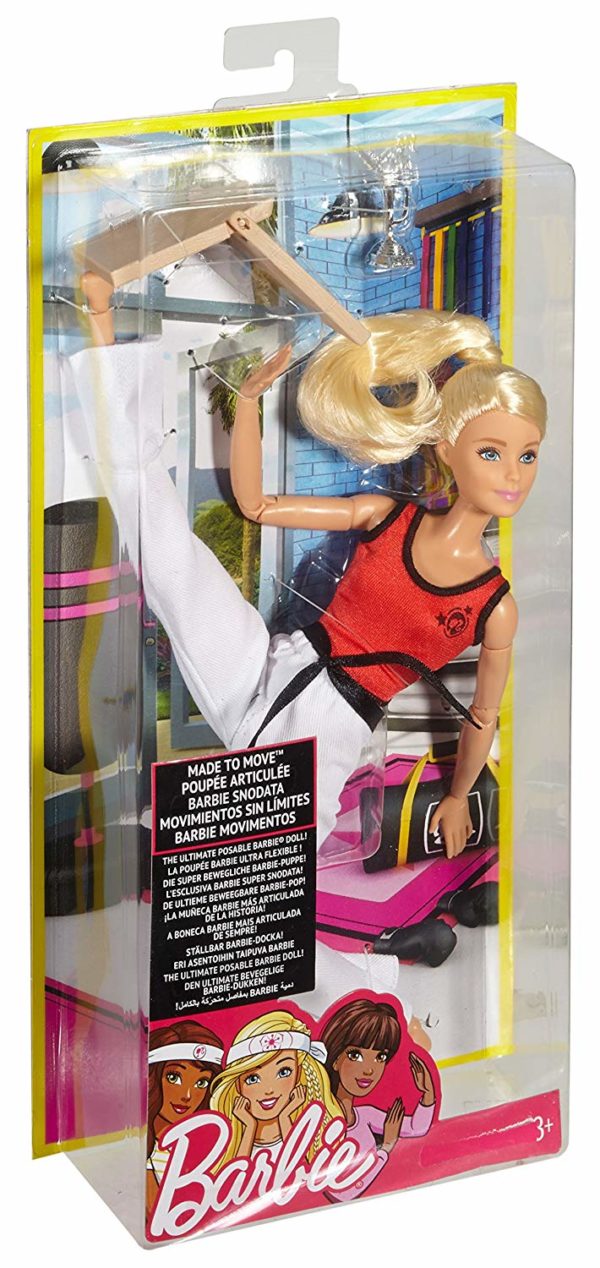 Barbie Made to Move The Ultimate Posable Martial Artist Doll - Image 7